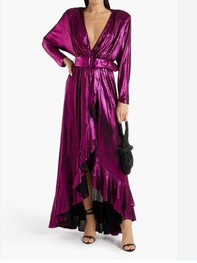lila silk dress retrofete Lilai Dress